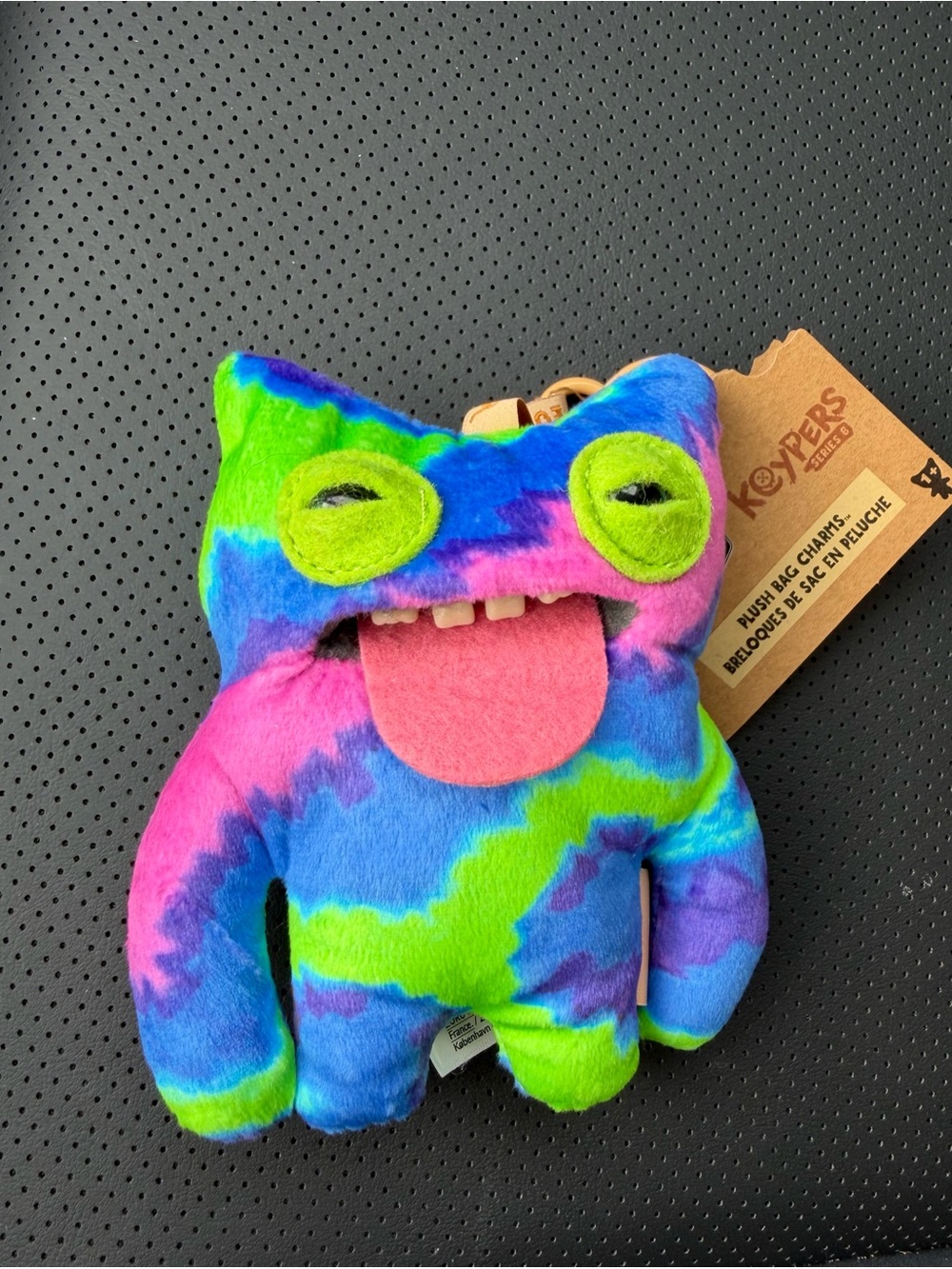 Zuru Fuggler Keypers Series 6, Sir Belch Tie-Dye, Blue Button “Catch Me”!
